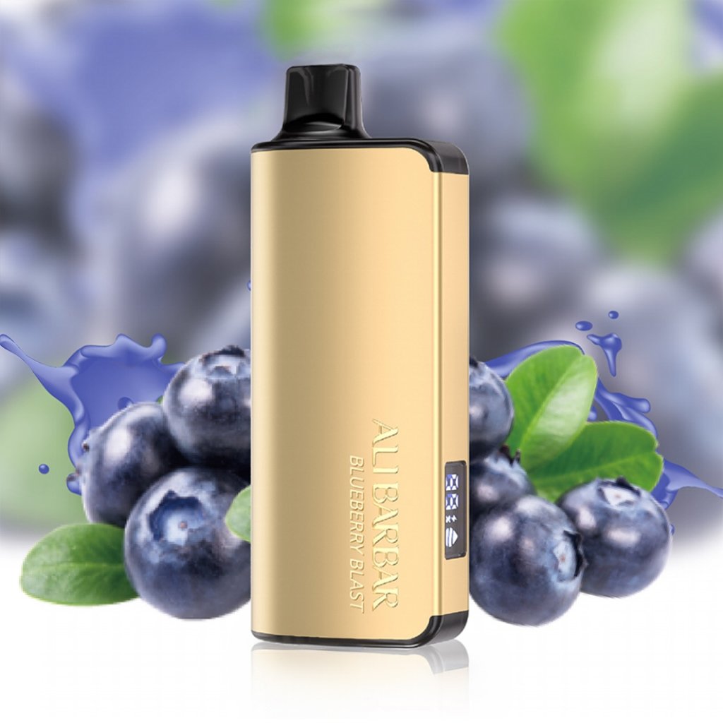 c9f1e9222589ca6169d1cfa22e7a661.jpg Alibarbar INGOT 9000 BlueBerry Blast - Image 1